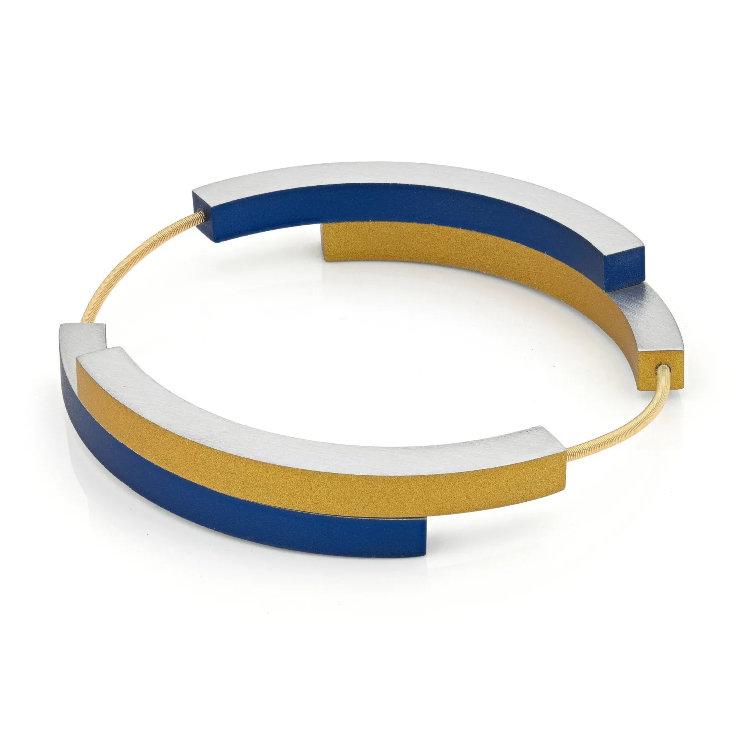 armband_belle_blauwgoudkl_0.webp Armband BELLE Blauw | Goudkleur ig | A32BG