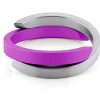 Armband C's gekruist Paars A1P