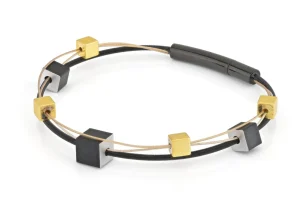 Armband KELLY Goudkleur ig | Zwart | A257ZG