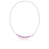Collier Bogen paars C74P