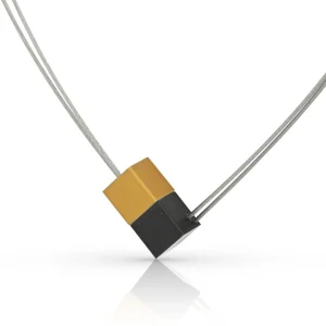 Collier twee kubussen C17ZG