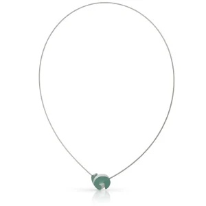 Ketting GEESJE inschuivende rondjes Groen C280GR