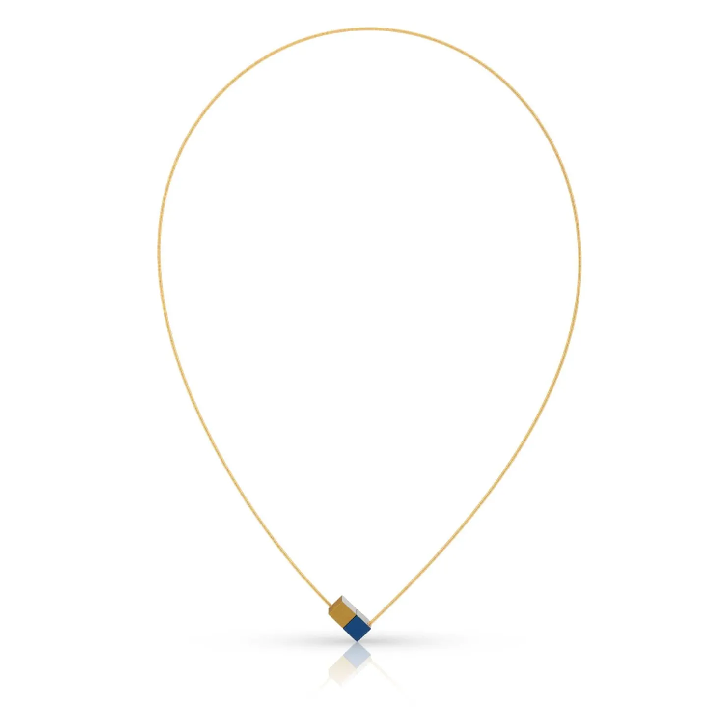 ketting_kaat_blauwgoudkle_0.webp Ketting KAAT Blauw | Goudkleur | CG205BG