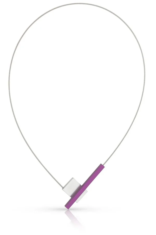 Ketting SANNE Paars | C261P