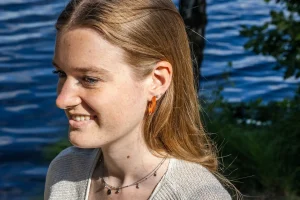 Oorbellen OLIVIA Oranje | O21O