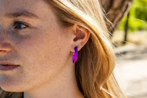 Oorbellen OLIVIA Paars | O21P