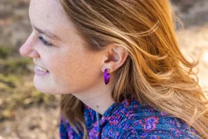 Oorbellen OLIVIA Paars | O21P