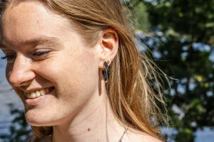Oorbellen OLIVIA Zwart | O21Z