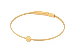 Thinking of You armband bolletje goudkleur