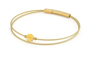 Thinking of You edelsteen armband Citrien goudkleur