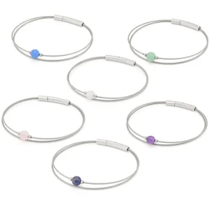 Thinking of You edelsteen armband Rozenkwarts
